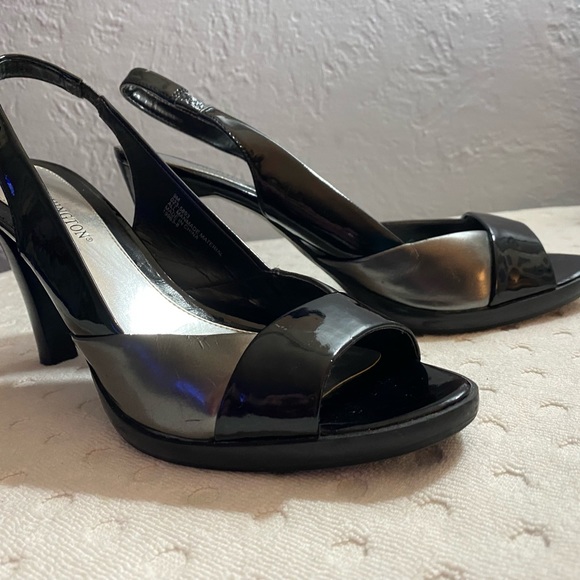 WORTHINGTON Worthington Vintage 90’s Womens Sling Back Pump Patent Leather - Picture 10 of 16